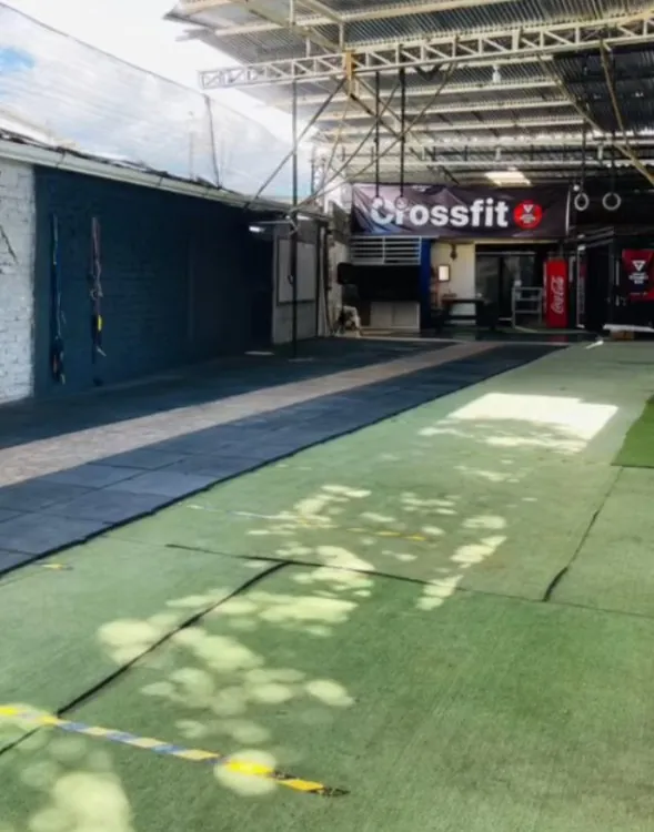 Pista de turf del box